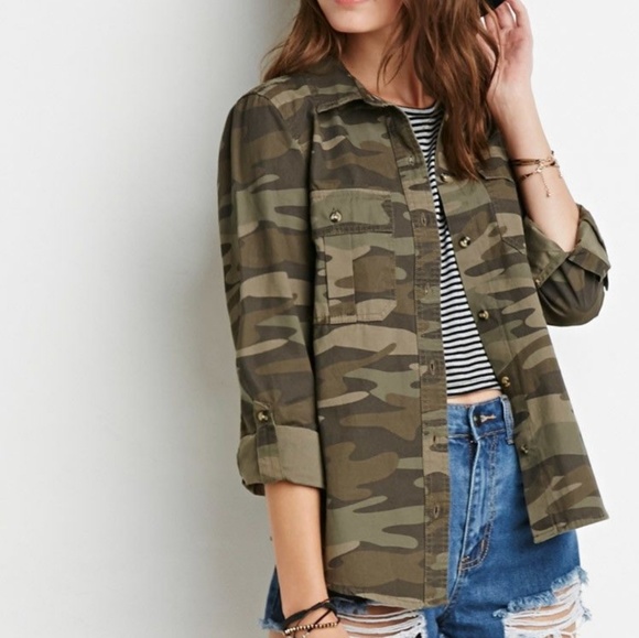 رقم سيمبتون غدا forever 21 camo jacket 